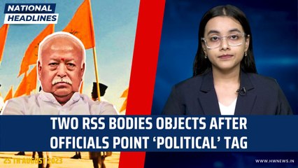 National Headlines: Two RSS Bodies Objects After Officials Point ‘Political’ Tag | BJP | PM Modi
