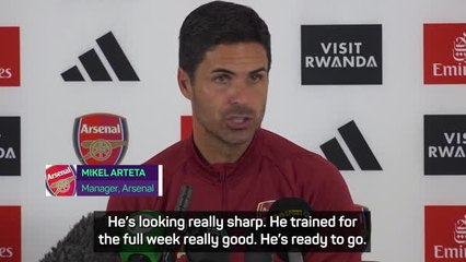 Gabriel Jesus 'ready to go' against Fulham - Arteta