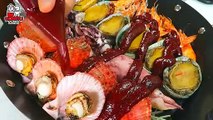 ASMR MUKBANG- Spicy FLEX Seafood Boil Octopus, Squid, Abalone, Shrimp Recipe Cooking&Eating Mukbang