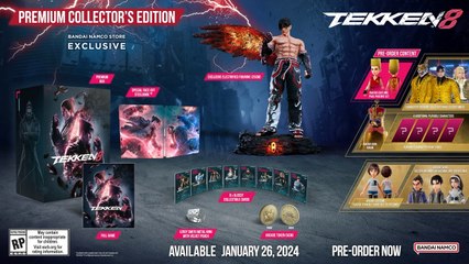 Tekken 8 Release Date and Exclusive Content Reveal Trailer PS