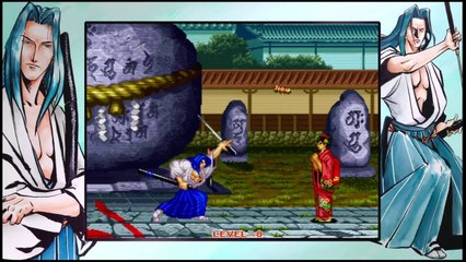Samurai Shodown (1993) - Arcade Mode - Ukyo - Hardest