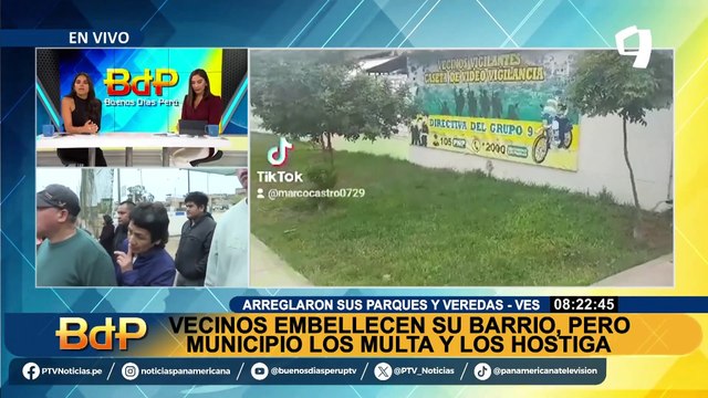 Municipio de VES y vecinos enfrentados: denuncian que los multaron por mejorar su barrio