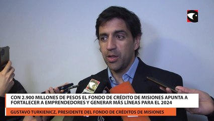 Con 2.900 millones de pesos el Fondo de Crédito de Misiones apunta a fortalecer a emprendedores y generar más líneas para el 2024