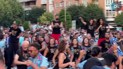 Espectacular ambiente en Vigo en la fiesta de los 100 años del Celta