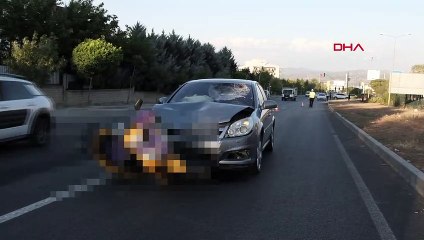 Bingöl'de otomobil motosiklete çarptı, kurye ağır yaralandı