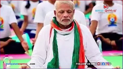 തറയിൽ ത്രിവർണ പതാക മോദിജി ചെയ്തത് കണ്ടോ?|MODI