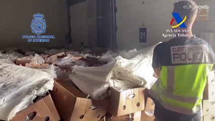 Ισπανία: Κατάσχεση - ρεκόρ 9,5 τόνων κοκαΐνης