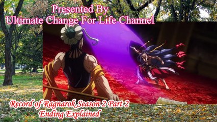 Record of Ragnarok Season 2 Part 2 Ending Explained | Record of Ragnarok Season 2 |ragnarok season 2