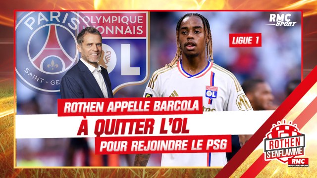 Mercato / Ligue 1 : Rothen appelle Barcola à quitter l’OL pour rejoindre le PSG