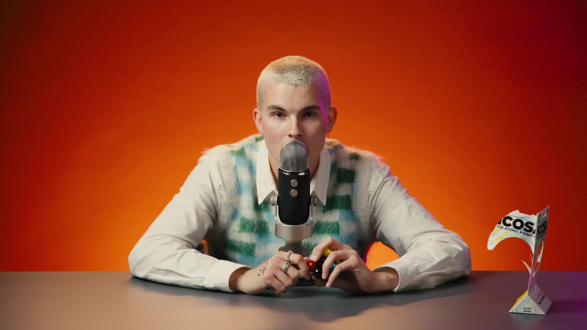 ⁣ASTN Does ASMR with Candle, Sun Chips & Explains His Favorite Music Video