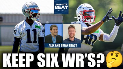 Will the Patriots KEEP Six Wide Receivers? Is Tyquan Thornton Destined for IR?