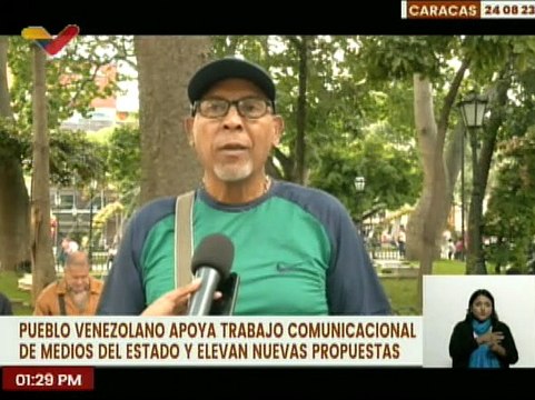 Caracas | Ciudadanos expresan apoyo y proponen mejorar transmisiones y producciones