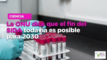 La ONU dice que el fin del SIDA todavía es posible para 2030