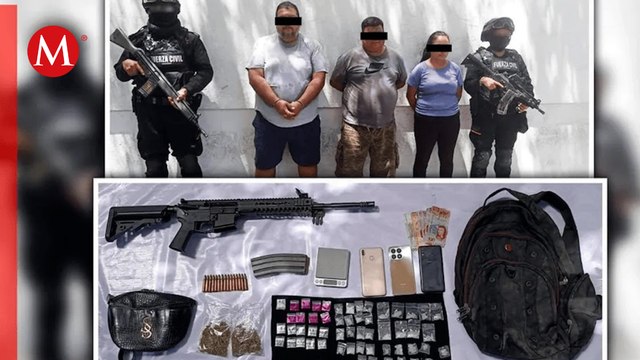 Caen tres delincuentes en NL; estarían relacionados a cuerpos colgados en puente