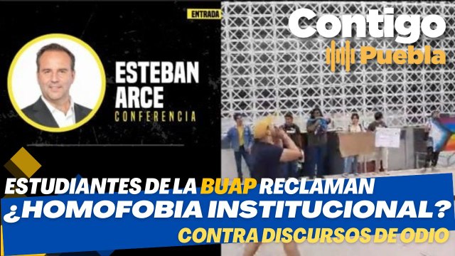 ¿Homofobia en la BUAP? Indigna a colectivos LGBT conferencia de Esteban Arce