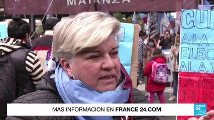 Argentina: manifestantes en Buenos Aires exigen mayor asistencia social