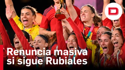 Renuncia masiva: todas las futbolistas no volverán a la selección si sigue Rubiales