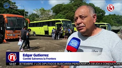 Al menos 2500 migrantes llegan a Paso Canoas provenientes de Panamá