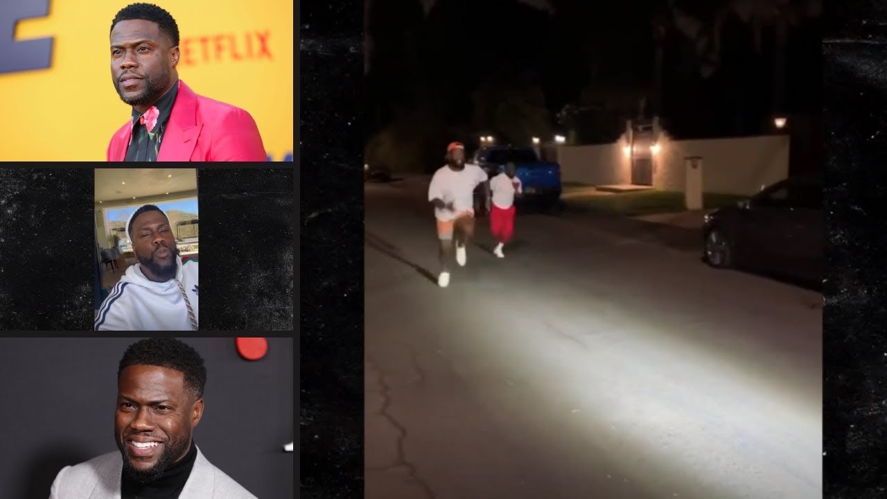 Ex-NFL RB Stevan Ridley here’s how Kevin hart got injure ... hilarious street race vids.