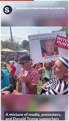 Police Fortify Barricades in Atlanta Ahead of Trump's Surrender