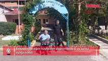 Enkazda bacağını kaybeden depremzede 6 ay sonra ayağa kalktı