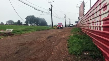 Homem sofre corte na testa após queda no Bairro 14 de Novembro