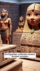 Egyptian collection In British Museum