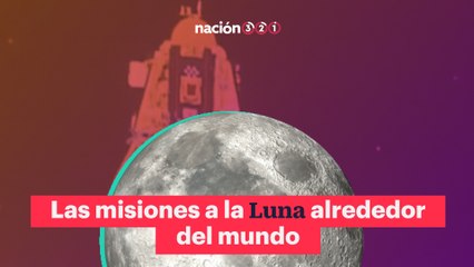 Las misiones a la Luna alrededor del mundo