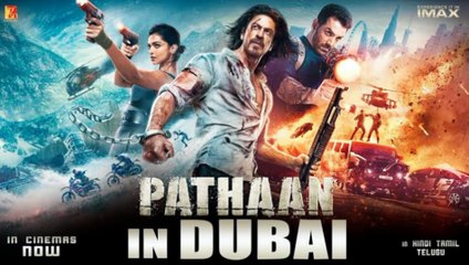 shahrukh khan new movie pathan in dubai trailer