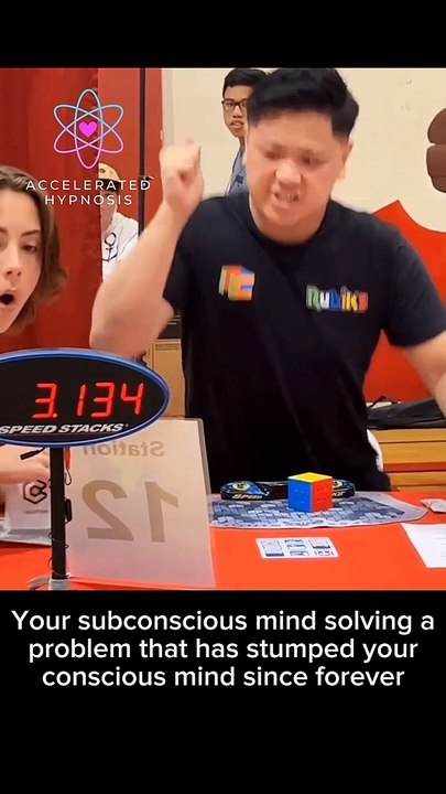 Your conscious mind has already solved it