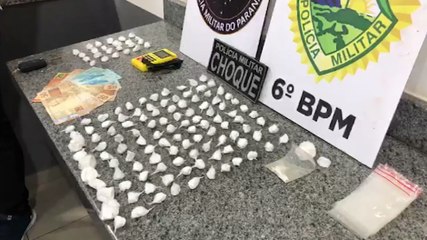 Homem é detido com drogas e grande quantidade de dinheiro