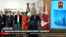 Nuevas rutas aéreas: Air Canada conectará Monterrey y Toronto sin escalas
