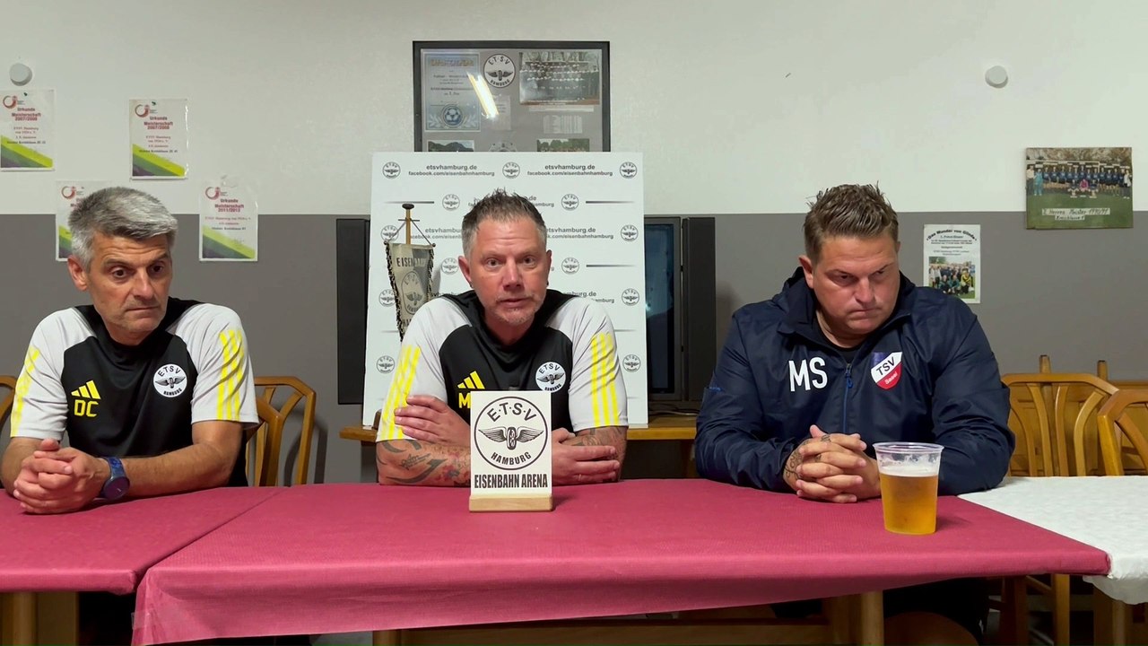 Sasel siegt beim ETSV Hamburg - die PK im Video!