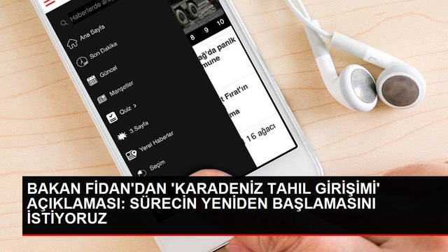 BAKAN FİDAN'DAN 'KARADENİZ TAHIL GİRİŞİMİ' AÇIKLAMASI SÜRECİN YENİDEN BAŞLAMASINI İSTİYORUZ