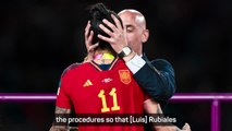 Spanish Sports Council consider suspending Luis Rubiales