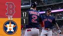 Resumen Medias Rojas de Boston vs Astros de Houston MLB 24-08-2023