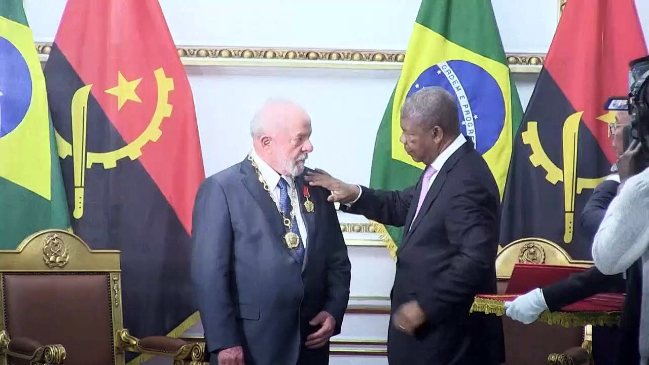 Lula se encontra com presidente angolano