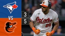 Resumen Azulejos de Toronto vs Orioles de Baltimore MLB 24-08-2023