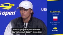Grand Slam wins not changing Swiatek's work ethic
