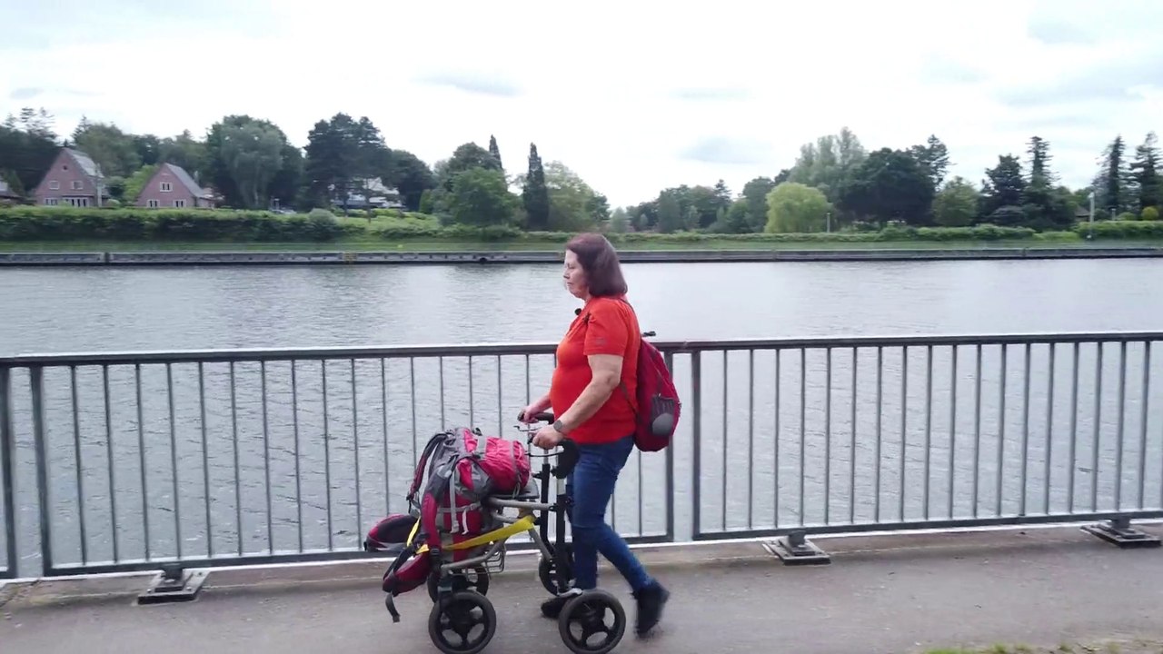 Pilgern mit rollator