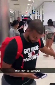 Vídeo: Mulher tem voo cancelado e assusta passageiros dando 'pití' no meio do aeroporto