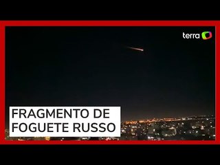 'Bola de fogo' cruza o céu no Rio Grande do Sul