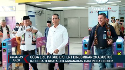 Uji Coba Terbatas LRT Jabodebek Dilanjutkan 26-27 Agustus