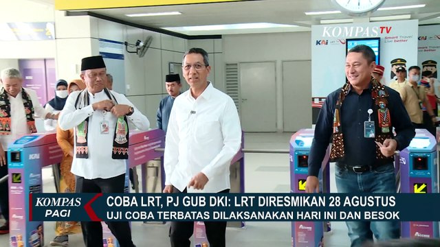 Uji Coba Terbatas LRT Jabodebek Dilanjutkan 26-27 Agustus