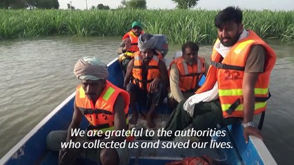 Around 100,000 people evacuated due to floods in Pakistan