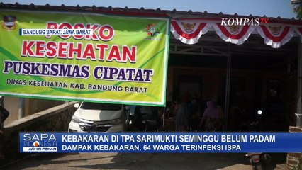 Kondisi Terkini Hari ke-8 Kebakaran di TPA Sarimukti Bandung