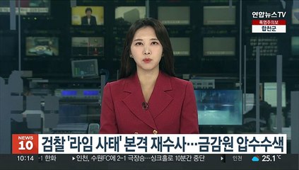 검찰 '라임 사태' 본격 재수사…금감원 압수수색