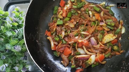 Yummy لہسنی بھنڈی دو پیازہ| Lehsuni bhindi du piaza | okra recipe by My Food Paradise