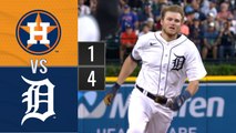 Resumen Astros de Houston vs Tigres de Detroit MLB 25-08-2023