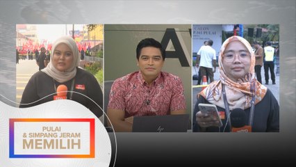 Proses penamaan calon Parlimen Pulai & DUN Simpang Jeram setakat jam 9 pagi